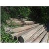 Image 5 : 34 Treated Corral Posts, 8 Ft
