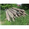 Image 2 : 40 Treated and Sharpened Corral Posts, 8 Ft