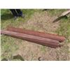 Image 4 : 50 Treated Corral Posts, 8 Ft