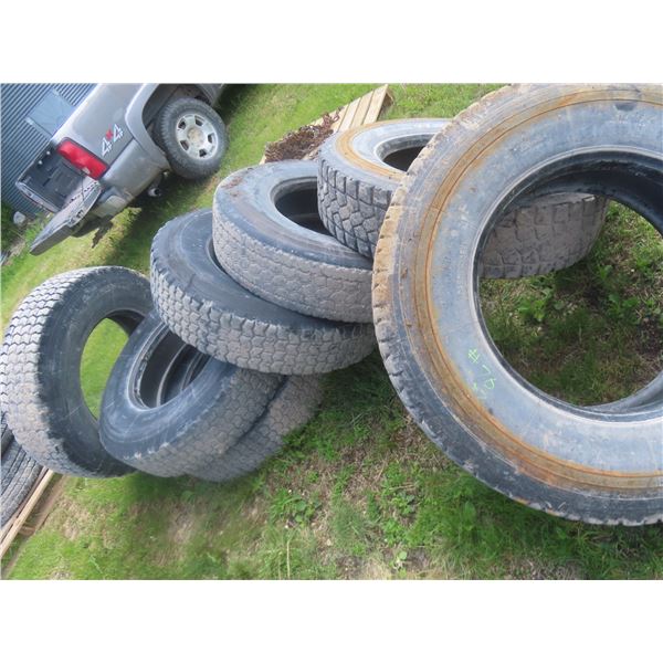 7 Tires, 11R 22.5