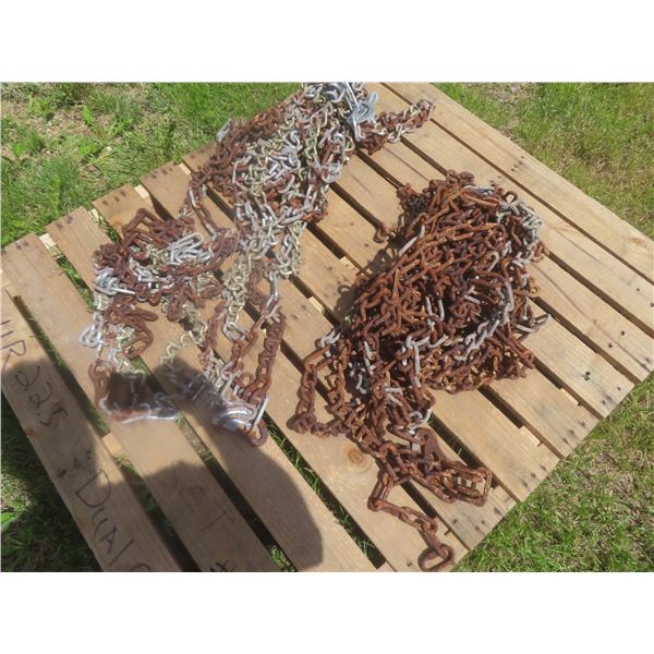 2 Tire Chains for 11R 22.5