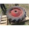 Image 1 : Tractor Tire w/ Rim, 11.2-28