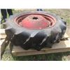 Image 2 : Tractor Tire w/ Rim, 11.2-28