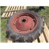 Image 3 : Tractor Tire w/ Rim, 11.2-28