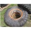 Image 2 : 3 Rims and 2 Front Rubbers, 10.00-20
