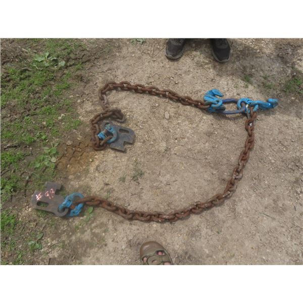Heavy Duty Loading Chain and Hooks