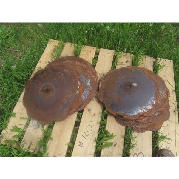 Disc Blades - 33 Blades, 28 Notched and 5 Smooth
