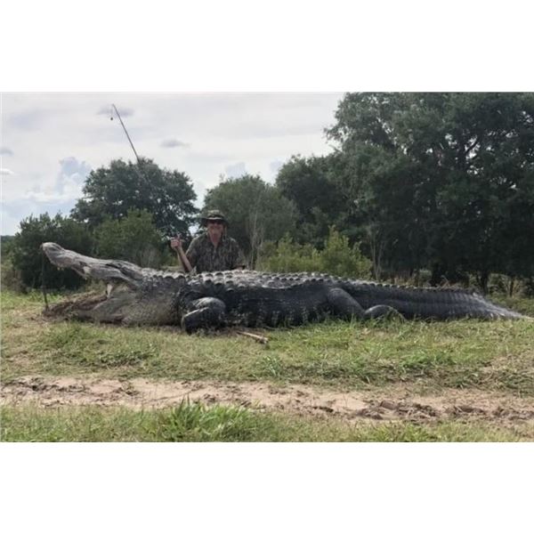 3 Day Florida Gator, Hog, Iguana, & Saltwater Fishing for 2