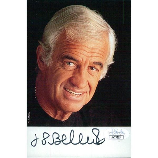 The Professional Jean-Paul Belmondo Signed Photo