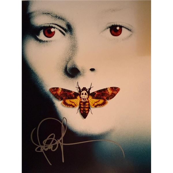 The Silence of the Lambs Jodie Foster signed photo