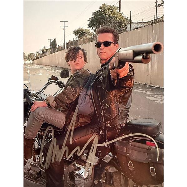Terminator Arnold Schwarzenegger signed photo