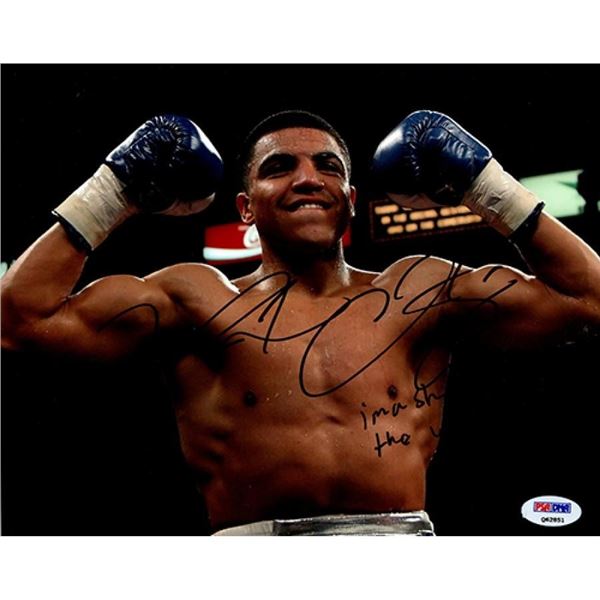 Victor Ortiz Signed 8x10 Matte Cardstock Photo