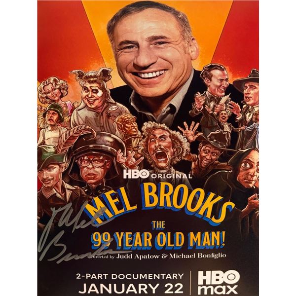 Mel Brooks signed photo