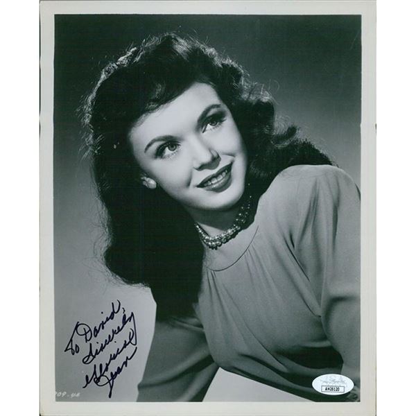 Actress Gloria Jean Signed Photo