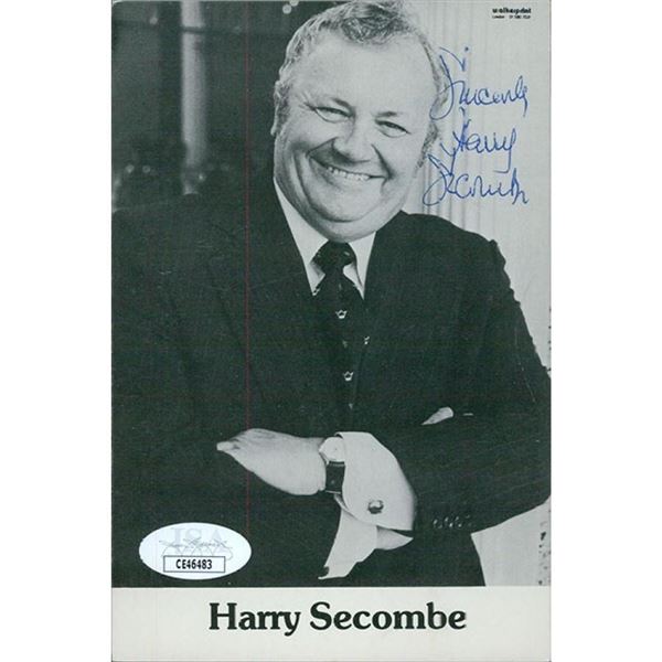 Actor Comedian Harry Secombe Signed Photo
