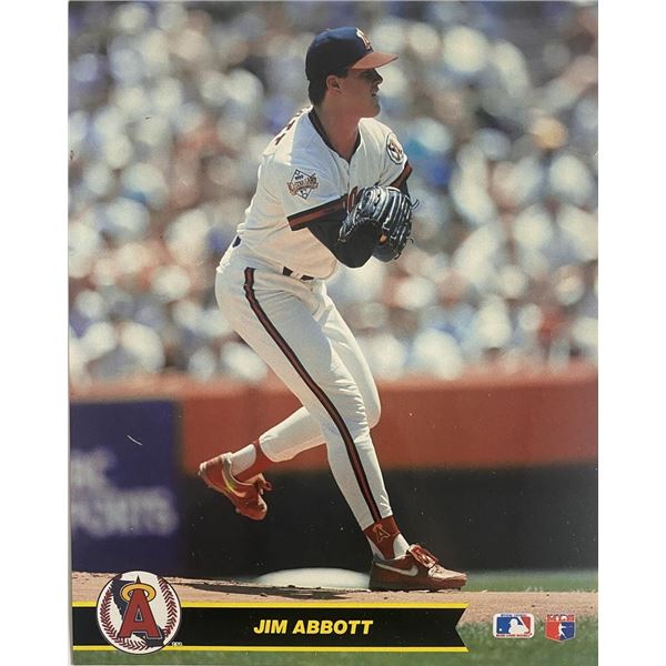 California Angels Jim Abbott photo