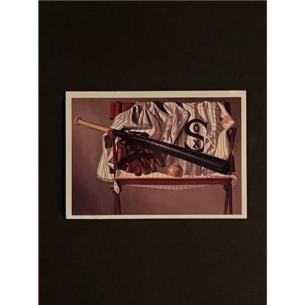 MLB Chicago White Sox Lithograph Reprint on Card