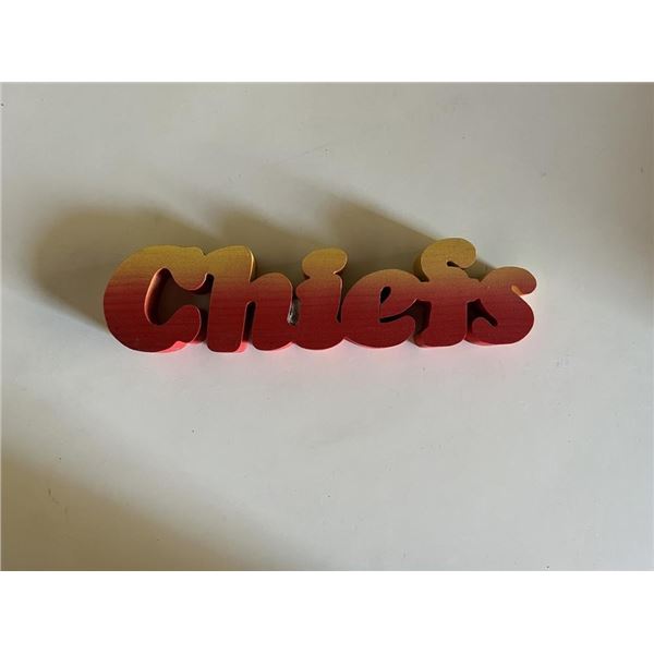 Kansas City Chiefs Logo Block