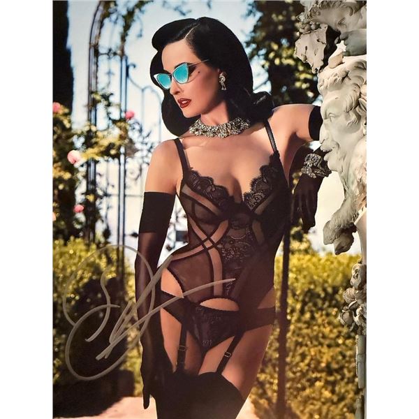 Dita Von Teese signed photo