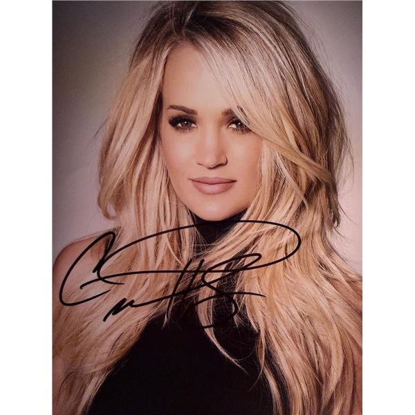 Carrie Underwood signed photo
