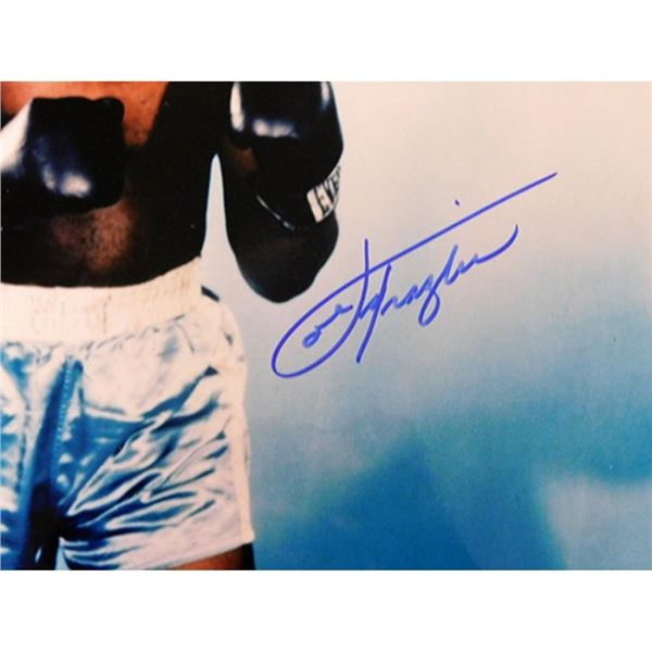 Joe Frazier Signed 16x20 Glossy Photo