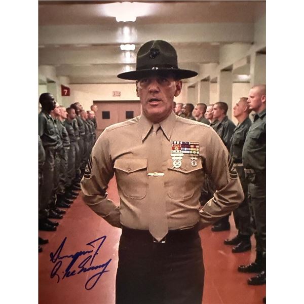 Full Metal Jacket R. Lee Ermey signed photo