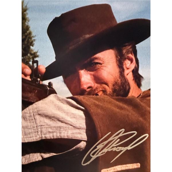 The Outlaw Josey Wales Clint Eastwood signed photo