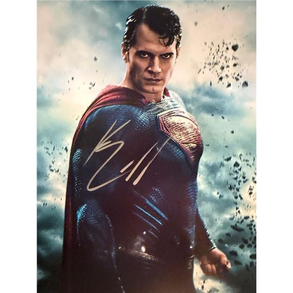 Superman Henry Cavill signed photo