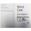 Image 1 : Best Selling Novelist James Patterson Signed Worst Case 1st Ed Hardcover Book JSA Authenticated