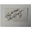 Image 1 : The Lone Ranger Clayton Moore original signature