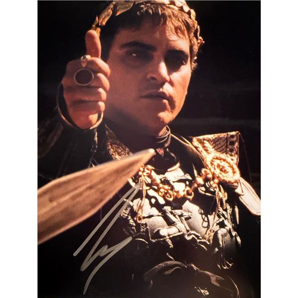 Gladiator Joaquin Phoenix signed photo