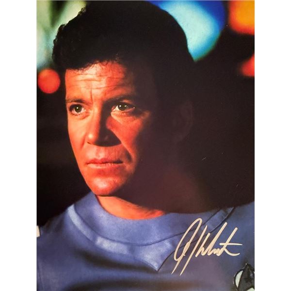 Star Trek William Shatner signed photo
