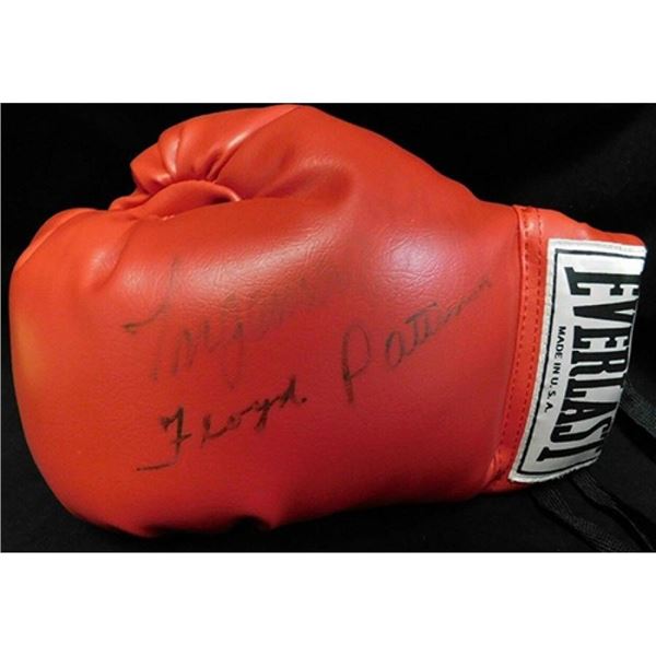 Ingemar Johansson & Floyd Patterson Signed Boxing Glove