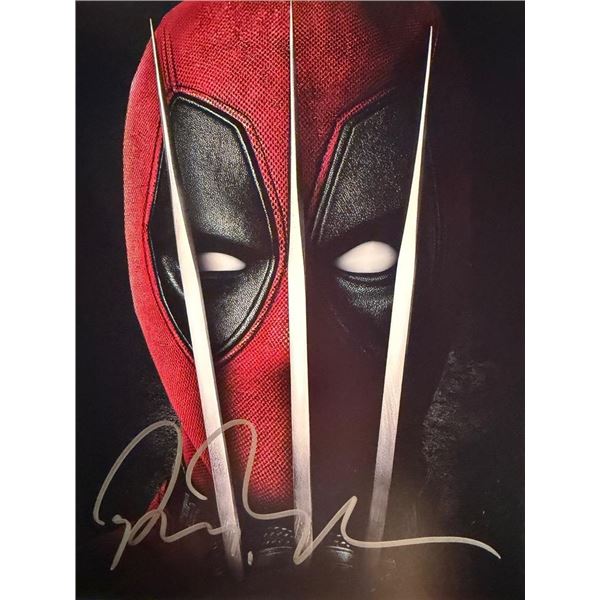 Deadpool Ryan Reynolds signed photo