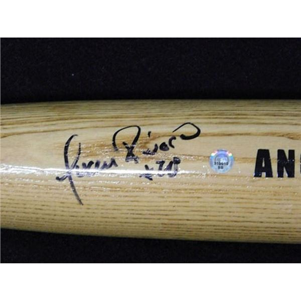 Los Angeles Angels Juan Rivera Signed Bat MLB Authenticated