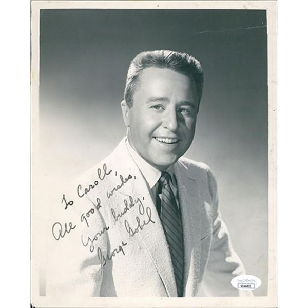 Actor Singer Comedian George Gobel bSigned Photo
