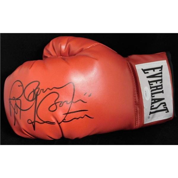 Ray Boom Boom Mancini Signed Red Everlast Boxing Glove