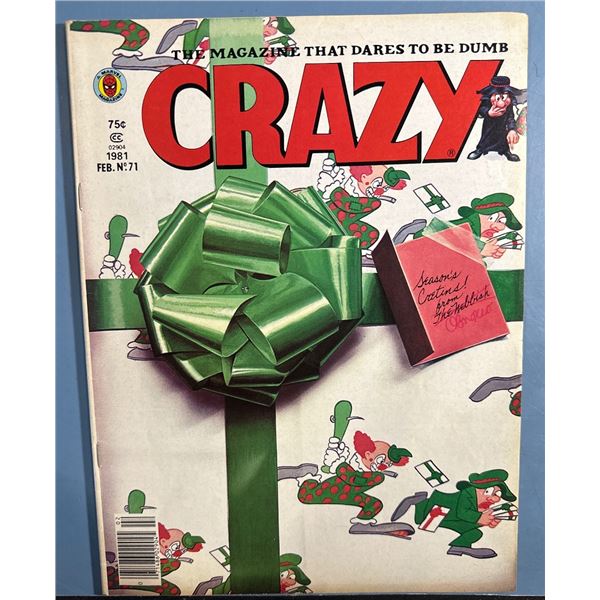 Crazy Magazine #71 The Magazine That Dares to be Dumb Marvel Comics Feb 1981
