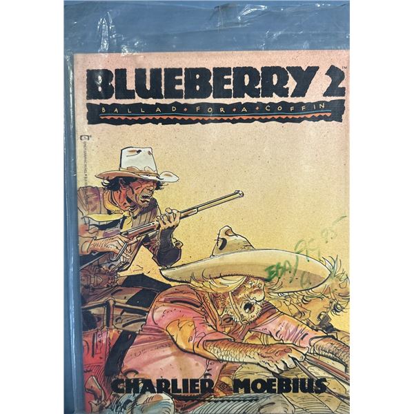 Blueberry 2 Ballad for a Coffin Graphic Novel Moebius Charlier Epic 1989