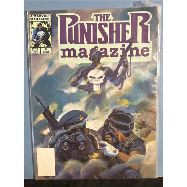 The Punisher Magazine #2 (Oct 1989) Marvel Comics Newsstand