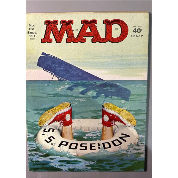 MAD Magazine No. 161 Sept. '73 Poseidon Adventure Parody Cover