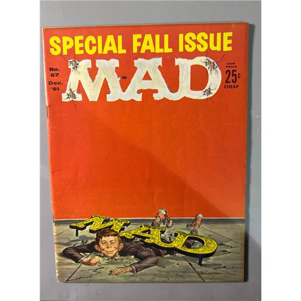 Mad Magazine #67 (Dec. 1961) Special Fall Issue Alfred E. Neuman