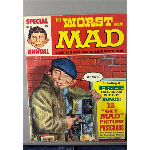 The Worst from MAD Magazine Special Annual No. 12 w/ Postcards (1969)
