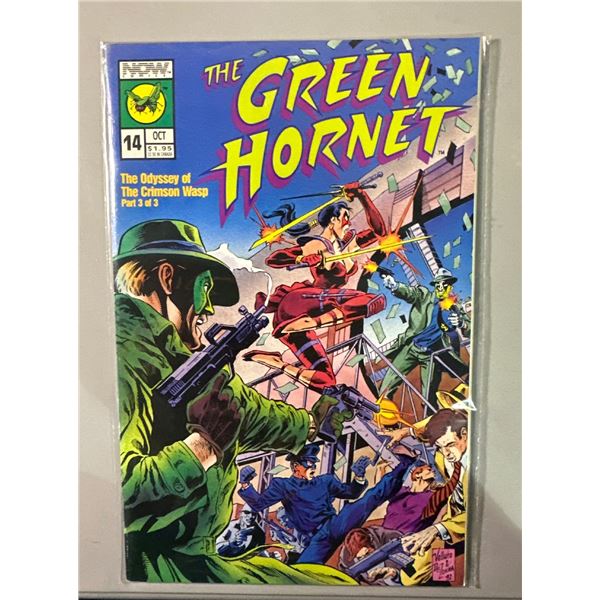 The Green Hornet (Vol. 2) #14 NOW Comics 1992 The Odyssey of The Crimson Wasp