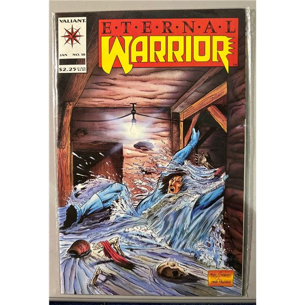 Eternal Warrior #18 (Valiant, Jan 1994) Comic Book w/ Mortal Kombat Ad