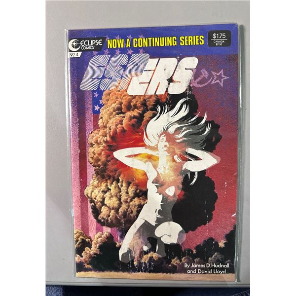 VOIDERS #4 & #5 Comic Lot (Eclipse Comics, 1986) Hudnall, Lloyd & Burns