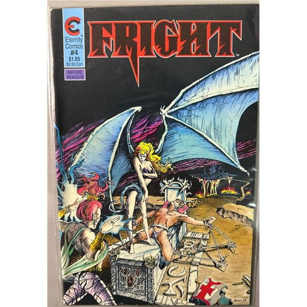 Fright #4 (Eternity Comics, 1988) Mature Readers Comic Book