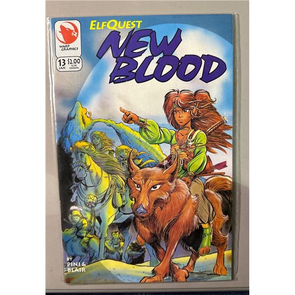 ElfQuest: New Blood #13 (Warp Graphics, Jan 1994) Comic Book - Pini & Blair
