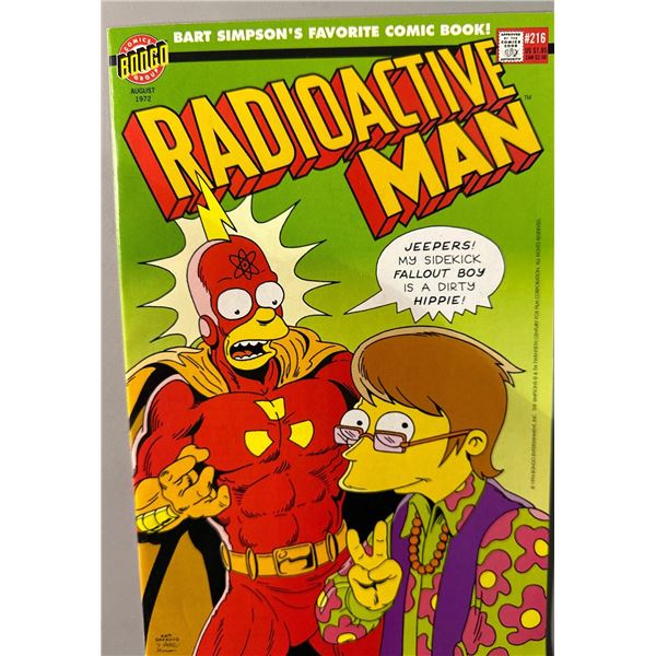 Radioactive Man #216 (Bongo Comics, 1994) Simpsons Comic Book