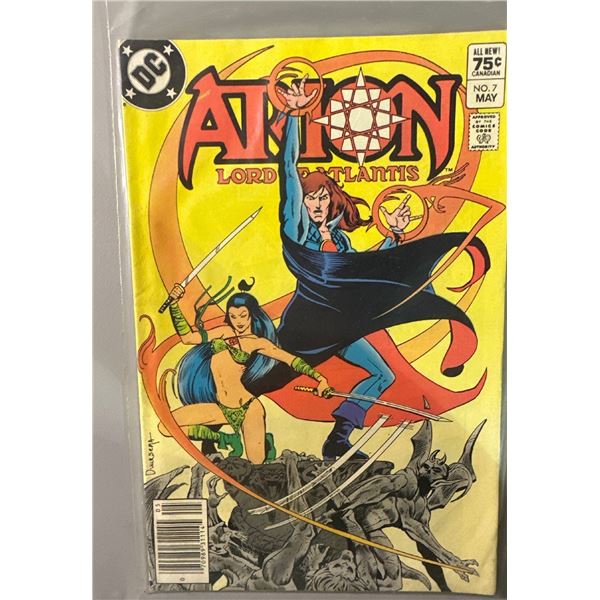 Arion Lord of Atlantis #7 (DC Comics, 1983) Canadian Price Variant
